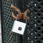Cadenas intelligent biométrique Keyless Mini Fingerprint Lock en alliage de zinc d'empreinte digitale
